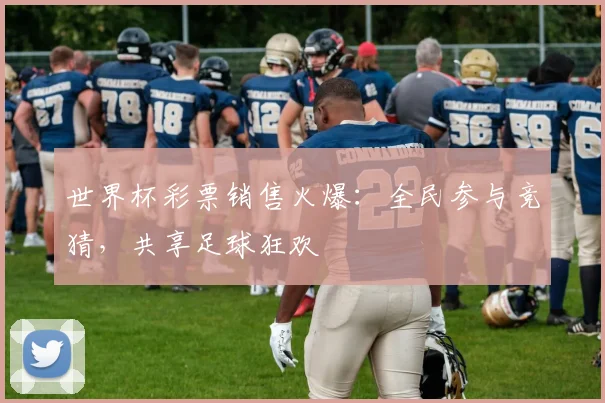 世界杯彩票销售火爆:全民参与竞猜,共享足球狂欢