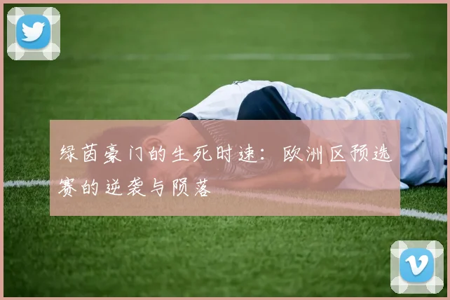 绿茵豪门的生死时速：欧洲区预选赛的逆袭与陨落