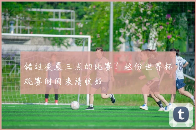 错过凌晨三点的比赛?这份世界杯观赛时间表请收好