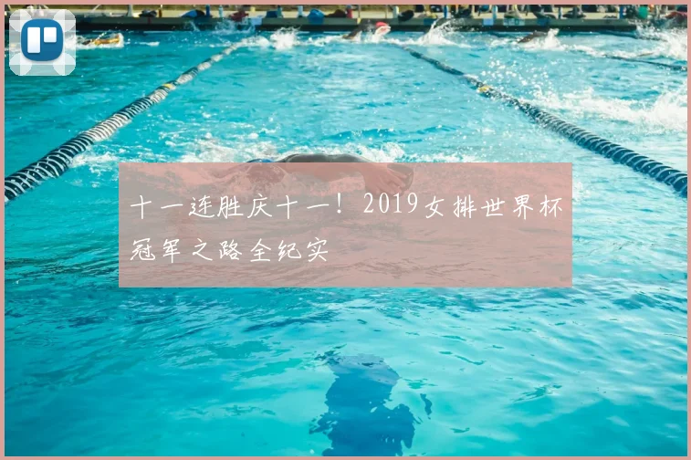 十一连胜庆十一!2019女排世界杯冠军之路全纪实