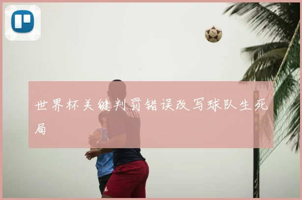 世界杯关键判罚错误改写球队生死局