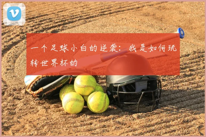 一个足球小白的逆袭:我是如何玩转世界杯的