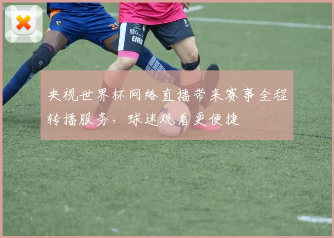 央视世界杯网络直播带来赛事全程转播服务,球迷观看更便捷
